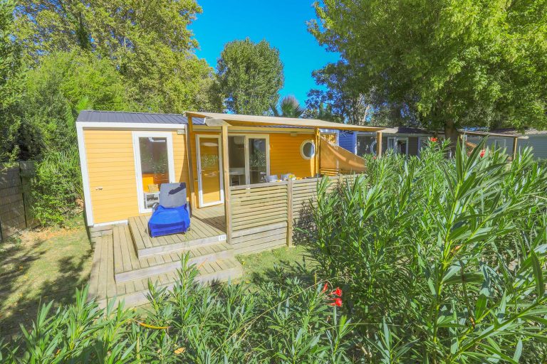 Premium mobile home for 5 people 2 bathrooms Camping Le Bosc 4* St-Cyprien 66