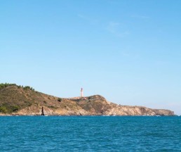 Plage de Peyrefite à Cerbère Camping Le Bosc 4* St-Cyprien 66